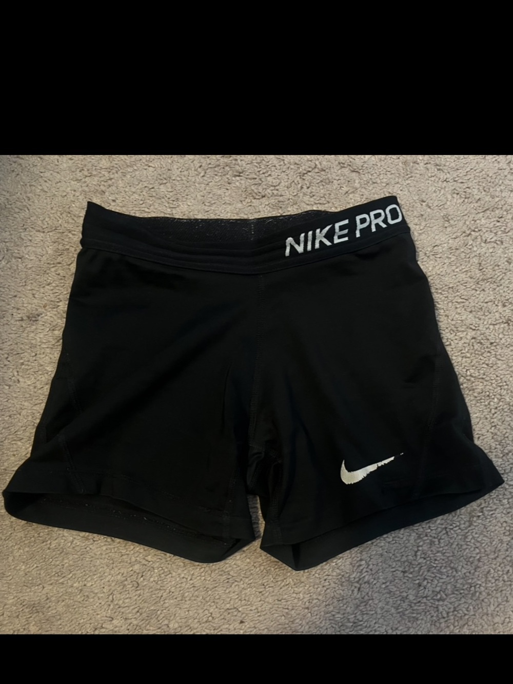 Women's Black Compression Shorts